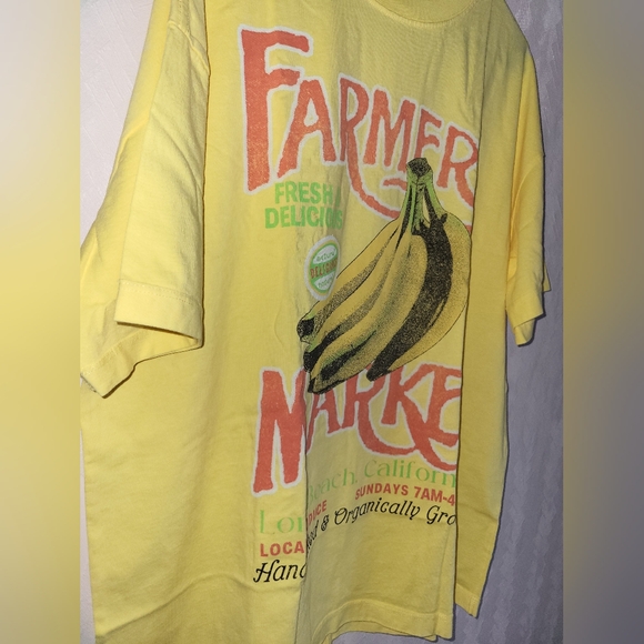 Free People Ragabond Farmers Market Tee NWOT - Picture 6 of 8
